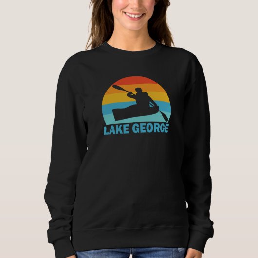 Lake George New York Kayak Trui (Voorkant)