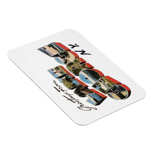 Lake George New York Magneet (Rechterzijde)