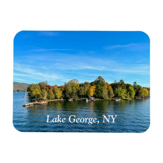 Lake George New York Magneet (Horizontaal)