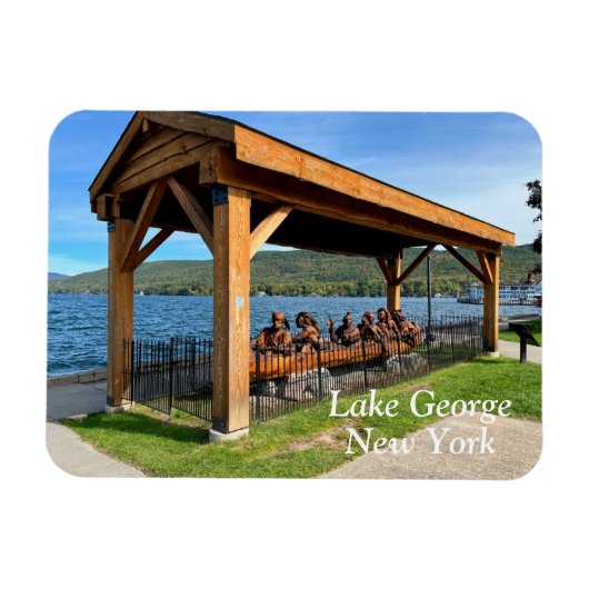 Lake George New York Magneet (Horizontaal)