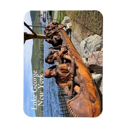 Lake George New York Magneet (Verticaal)