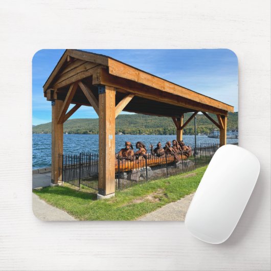 Lake George New York Muismat (Met muis)