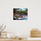 Lake George New York Paradise Bay Poster (Keuken)