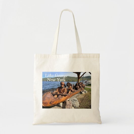 Lake George New York Tote Bag (Voorkant)