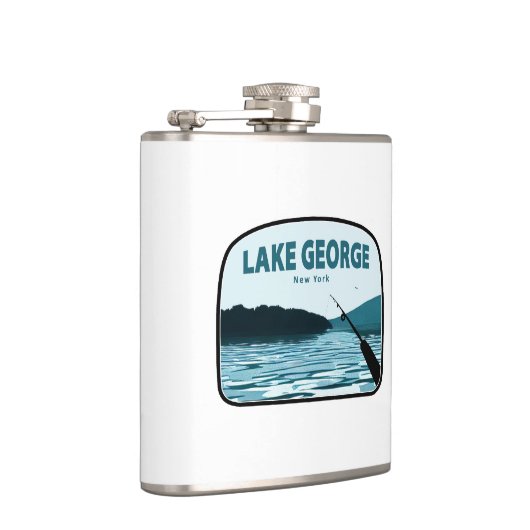 Lake George New York Vissen Rod Heupfles (Rechts)