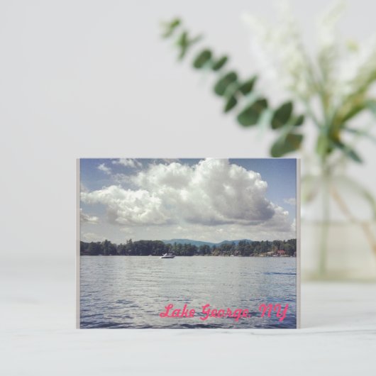 Lake George, NY Briefkaart (Staand voorkant)