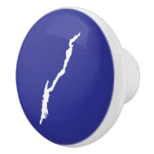 Lake George Porcelain Knob Keramische Knop (Rechts)
