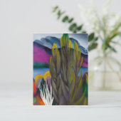 Lake George White Birch Georgië O'keeffe | Briefkaart (Staand voorkant)