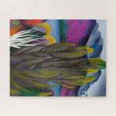 Lake George White Birch Georgië O'keeffe | Legpuzzel (Horizontaal)