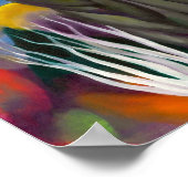 Lake George White Birch Georgië O'keeffe | Poster (Hoek)