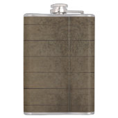 Lake Gevist Business Rainbow Trout Rustic Wood Heupfles (Achterkant)