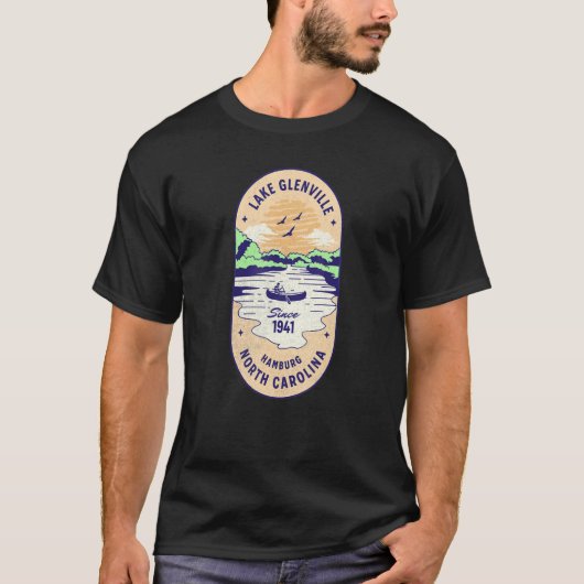 Lake Glenville NC Hamburg 1941 T-shirt (Voorkant)