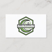 LAKE GLENVILLE NC maan hexa Visitekaartje (Voorkant)