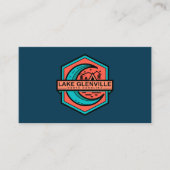 LAKE GLENVILLE NC maan hexa Visitekaartje (Voorkant)