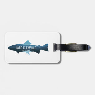 Lake Glenville North Carolina Vis Bagagelabel
