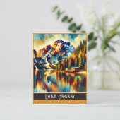 Lake Granby, Colorado | schilderij Briefkaart (Staand voorkant)