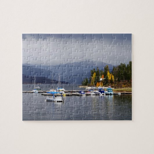 Lake Grandby Colorado Zeilboot Puzzel Legpuzzel (Horizontaal)
