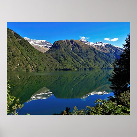Lake Gunn Reflection Poster (Voorkant)
