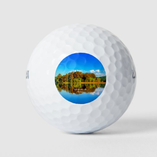 Lake Guntersville, Alabama Golfballen (Voorkant)
