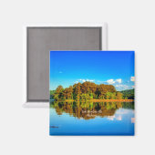 Lake Guntersville, Alabama Magneet (Voorkant / Achterkant)