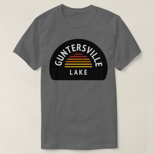 Lake Guntersville Sunset Triblend T-shirt (Design voorkant)