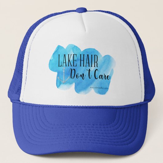 Lake Hair maakt niet uit Trucker Pet (Voorkant)