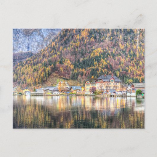 Lake Hallstatt Briefkaart (Voorkant)