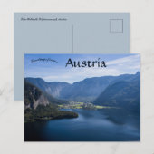 Lake Hallstatt Salzkammergut Oostenrijk Briefkaart (Voorkant / Achterkant)