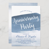 Lake Harbor Mist | Jubileumfeest Kaart (Voorkant / Achterkant)