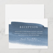 Lake Harbor Mist | Trouwreceptie Kaart (Voorkant / Achterkant)