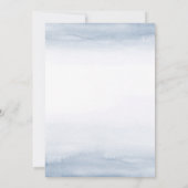 Lake Harbor Mist | Uitnodiging voor pensioenfeest (Achterkant)