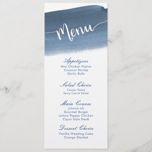 Lake Harbour voor bruiloft | Menu (Voorkant)