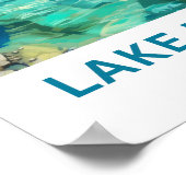 Lake Havasu Arizona Reisprint Poster (Hoek)