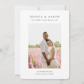 Lake Havasu Bruiloft Arizona Save the Date Kaart (Achterkant)