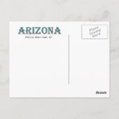 Lake Havasu City Arizona Briefkaart (Achterkant)