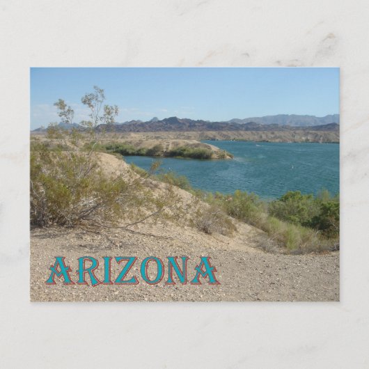 Lake Havasu City Arizona Briefkaart (Voorkant)
