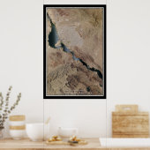 Lake Havasu City Arizona Satellite Poster Map (Keuken)