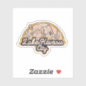 Lake Havasu City, Arizona Sticker (Vel)