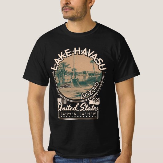 LAKE HAVASU CITY - ARIZONA T-SHIRT (Voorkant)