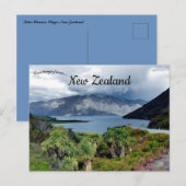 Lake Hawea Otago Nieuw-Zeeland Briefkaart (Voorkant / Achterkant)