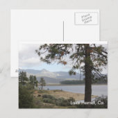 Lake Hemet, Californië Briefkaart (Voorkant / Achterkant)