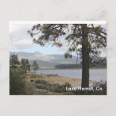 Lake Hemet, Californië Briefkaart (Voorkant)