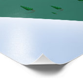 Lake Hillier Australian map. Foto Afdruk (Hoek)