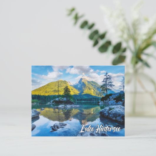 Lake Hintersee, Germany Briefkaart (Staand voorkant)