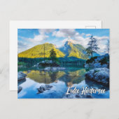 Lake Hintersee, Germany Briefkaart (Voorkant / Achterkant)