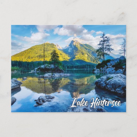 Lake Hintersee, Germany Briefkaart (Voorkant)