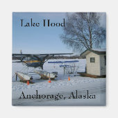 Lake Hood, Anchorage, Alaska Magneet (Voorkant)