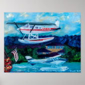 Lake Hood, Anchorage, Alaska Matte Poster (Voorkant)