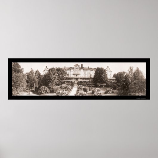 Lake Hopatcong Hotel Photo 1913 Poster (Voorkant)