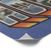 Lake Hopatcong, New Jersey - Large Letter Scenes Poster (Hoek)